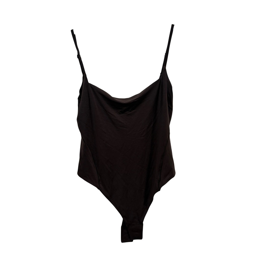 Lululemon Align Bodysuit Espresso Brown Nulu Adjustable Strap Women Size Medium